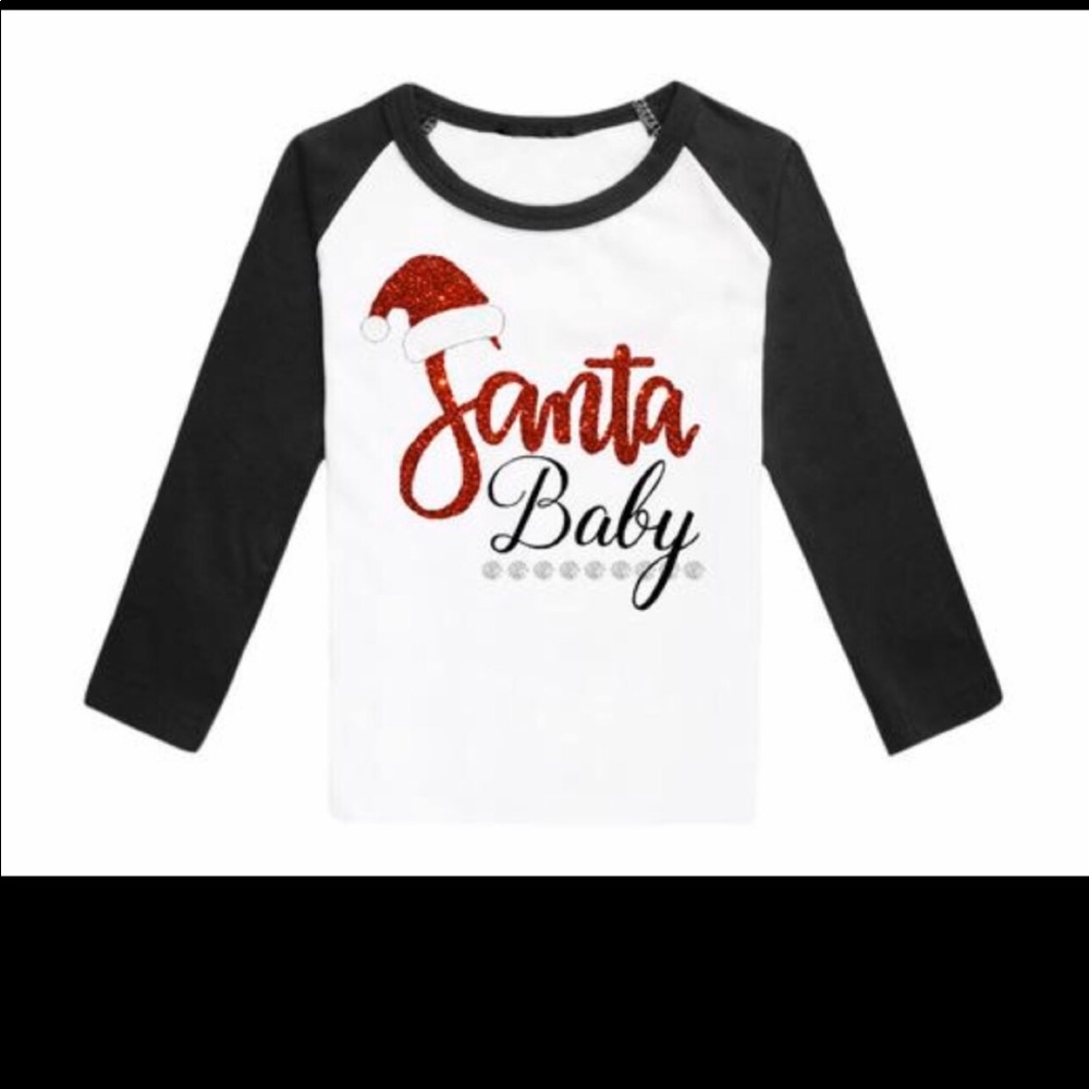 Infant long sleeve Christmas tee